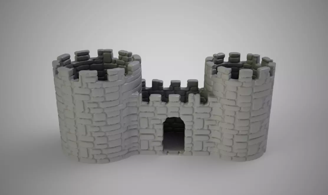 Castle Pencil Holder 3D print model