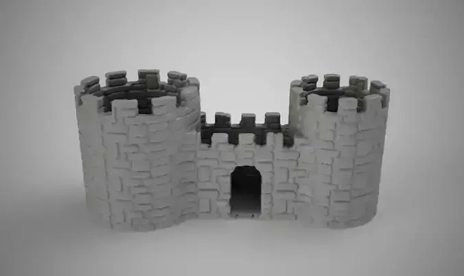 Castle Pencil Holder 3D print model