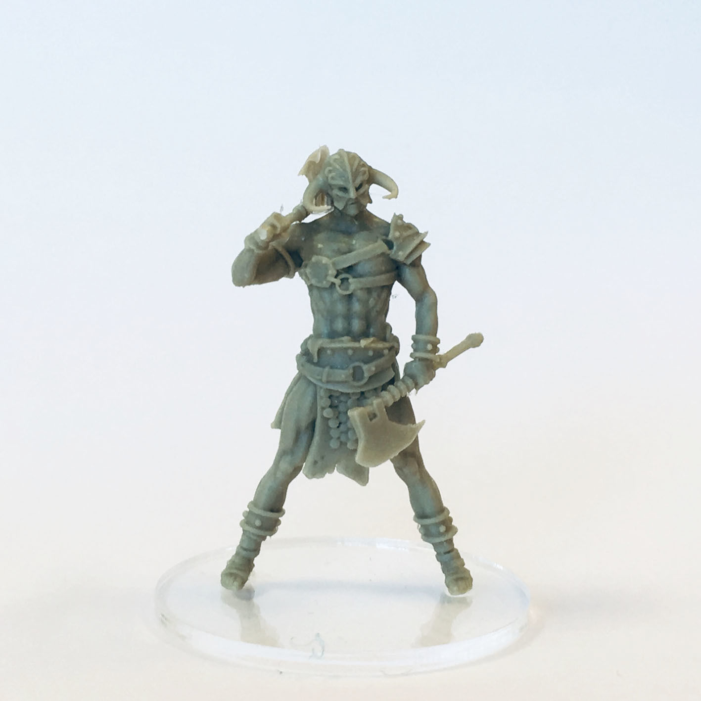 Barbarian bundle - 7 miniatures - 35mm scale 3D print model_11