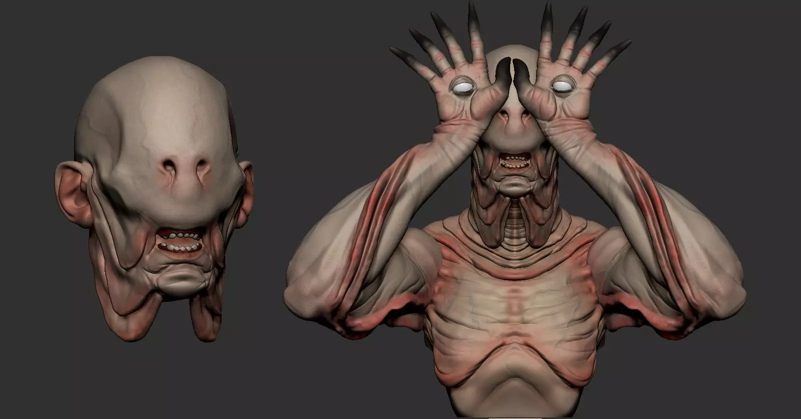 Pale Man 3D print model_0