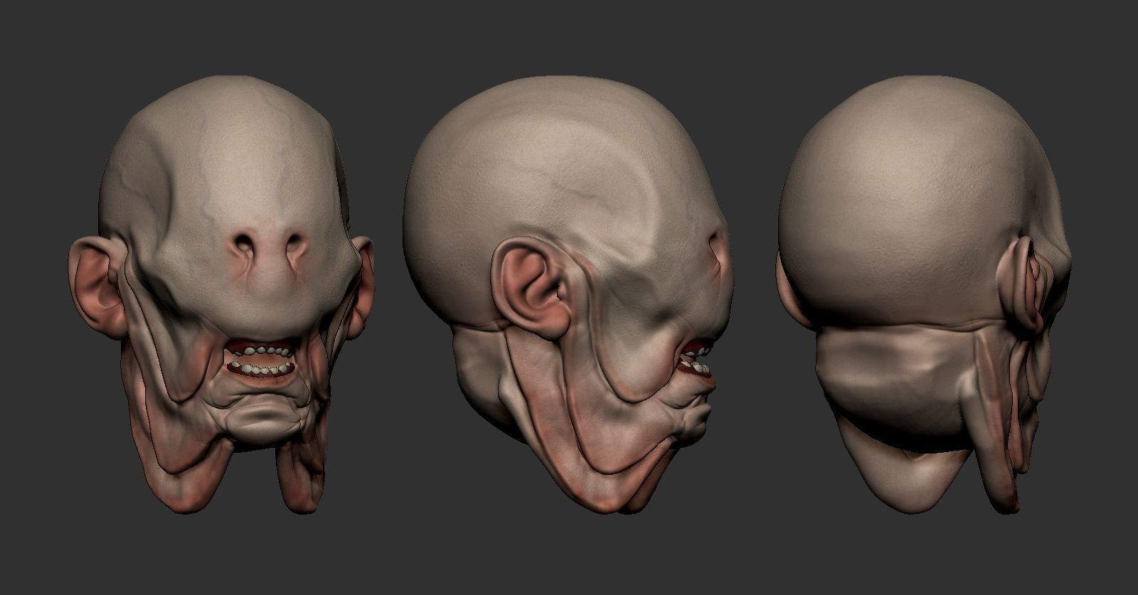 Pale Man 3D print model_1