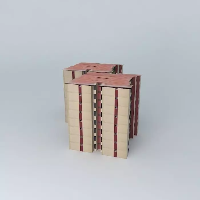 Residences Rio Arriba Torres 10 and 11 Free 3D model_0