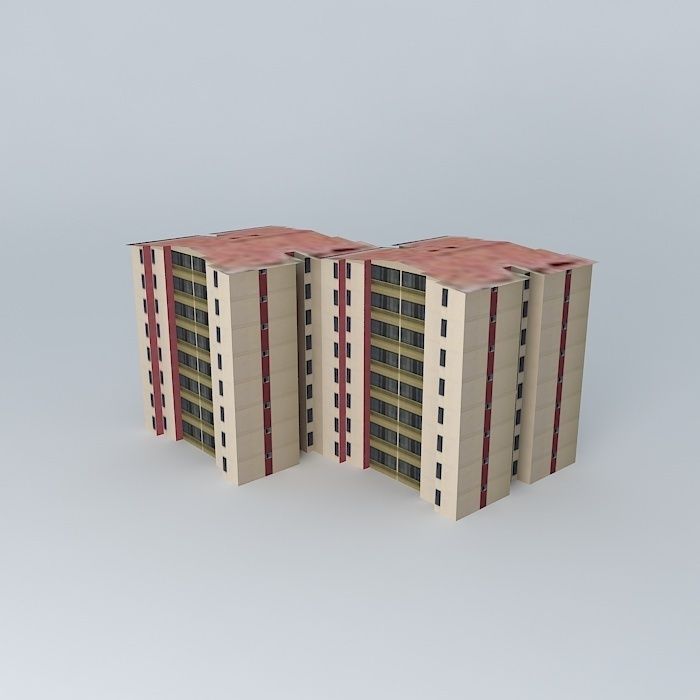 Residences Rio Arriba Torres 10 and 11 Free 3D model_2