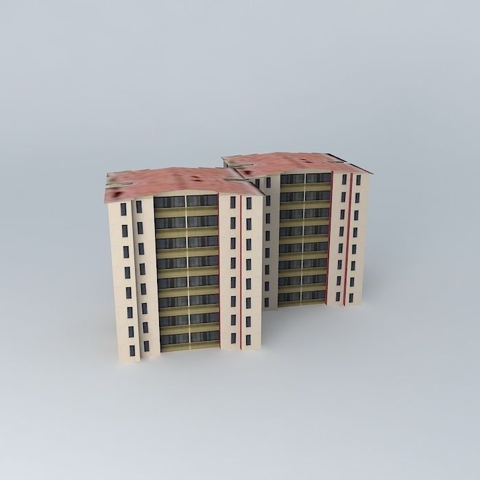 Residences Rio Arriba Torres 10 and 11 Free 3D model_1