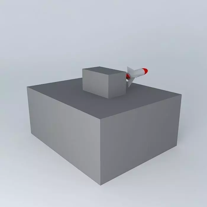 bunker rocket Free 3D model