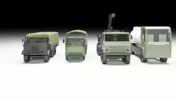 army vehicles package