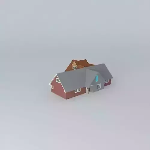 Small Brick and Stone House