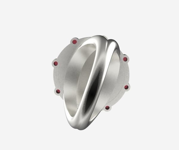 Virgo ring 001 3D print model_16