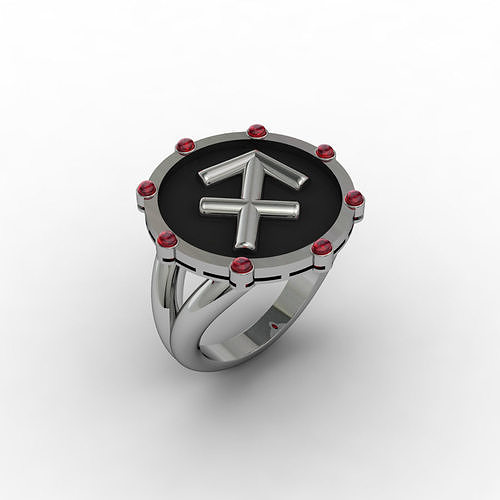 Sagittarius ring 001 3D print model