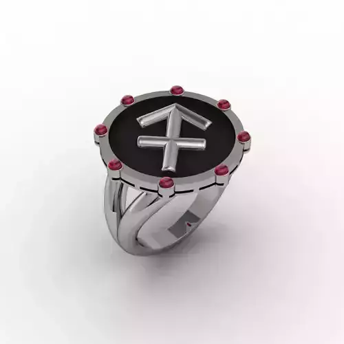 Sagittarius ring 001 3D print model