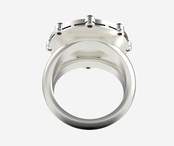 Pisces ring 001 3D print model_20