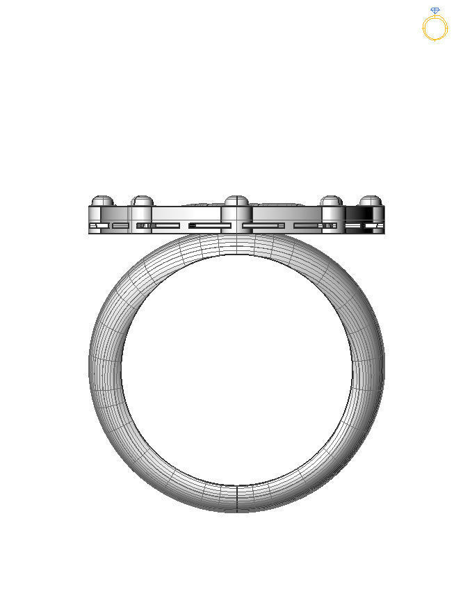 Pisces ring 001 3D print model_10