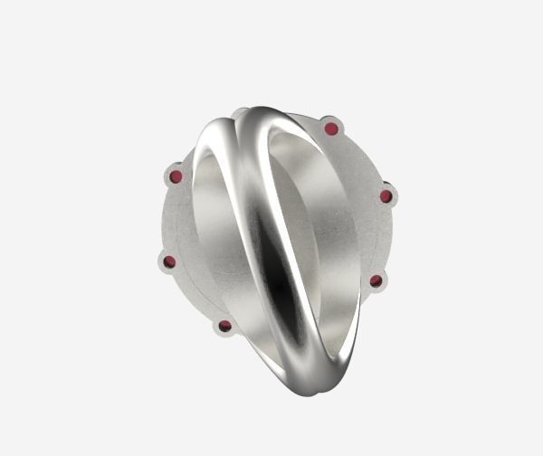 Leo ring 001 3D print model_14