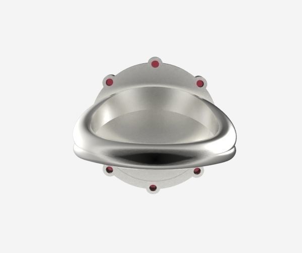 Leo ring 001 3D print model_15