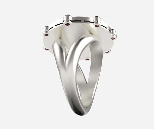 Gemini ring 001 3D print model_21