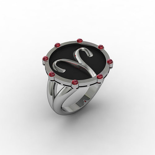 Aries ring 001 3D print model