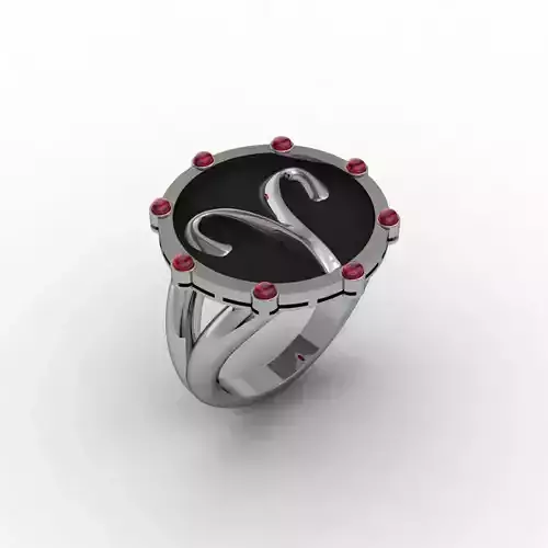 Aries ring 001 3D print model