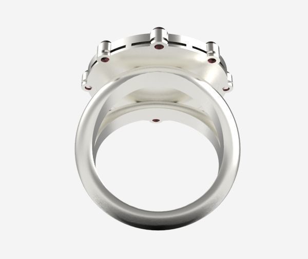 Aquarius ring 001 3D print model_31