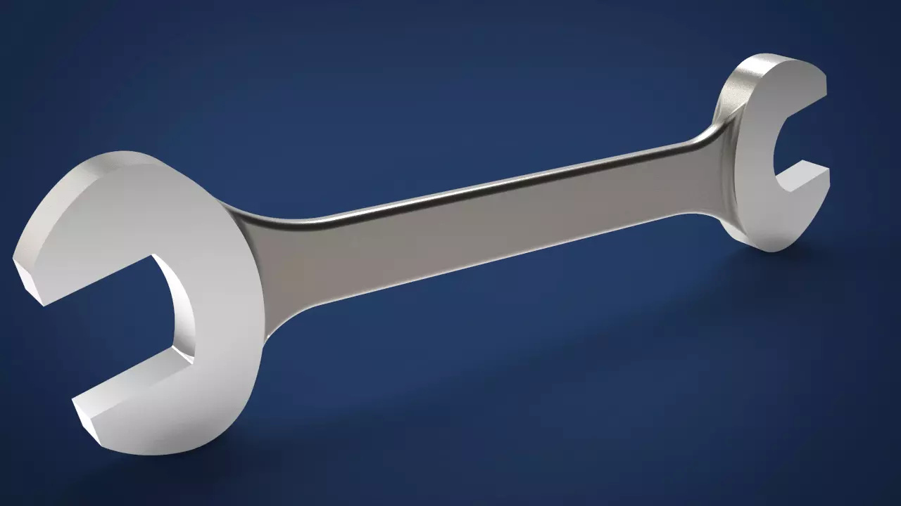 Wrench 3D print model_0