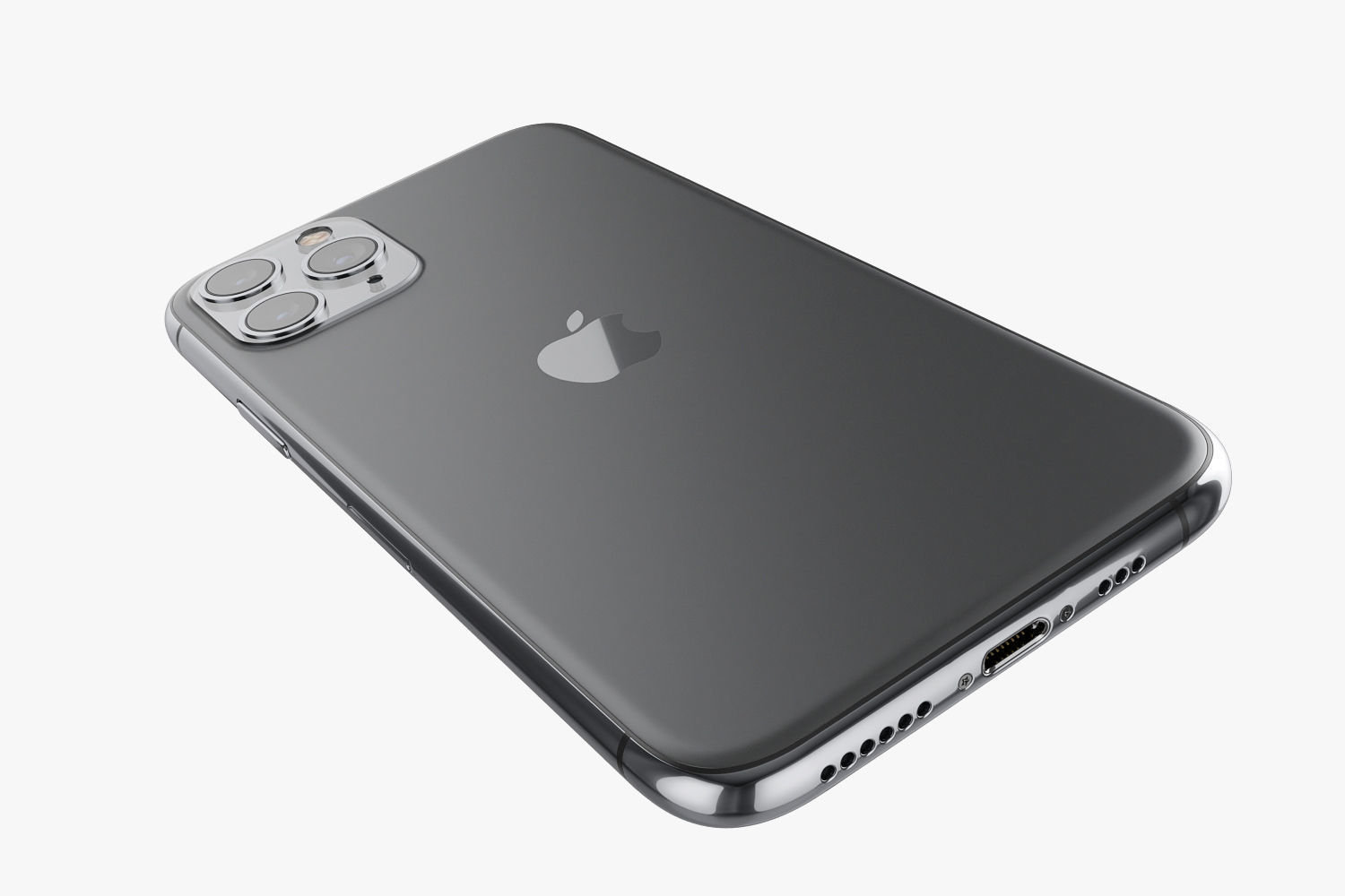 Apple iPhone 11 Pro Space Gray 2019 3D model_6
