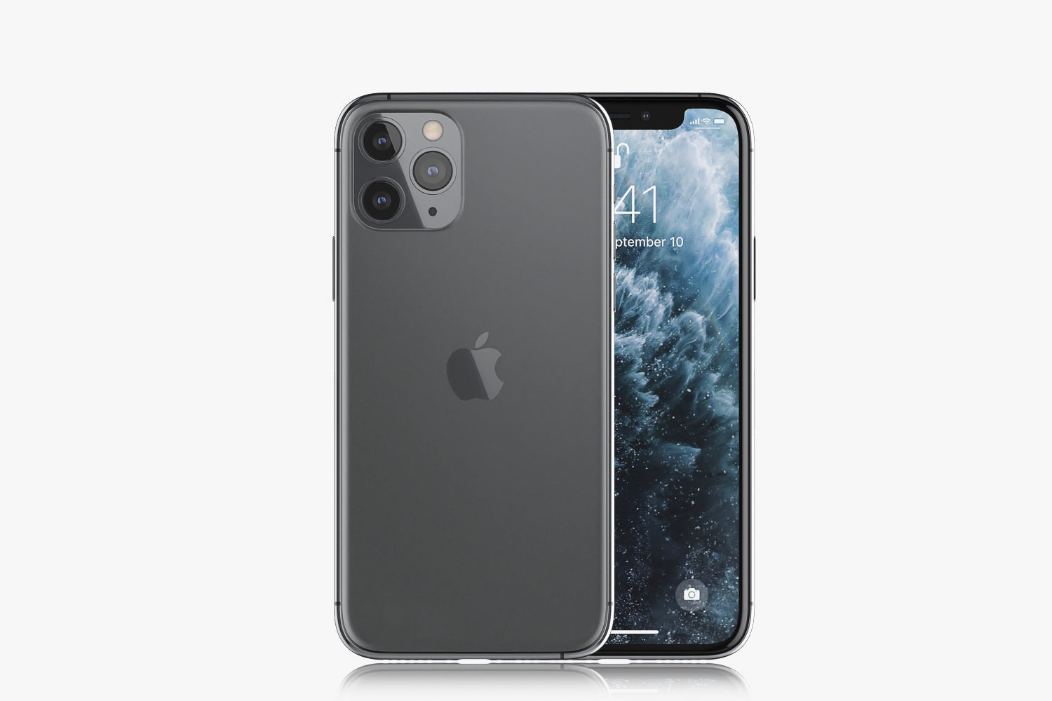 Apple iPhone 11 Pro Space Gray 2019 3D model_4