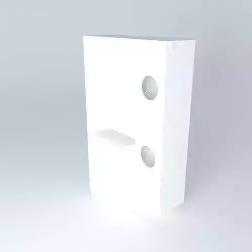 Lillangen box with holes