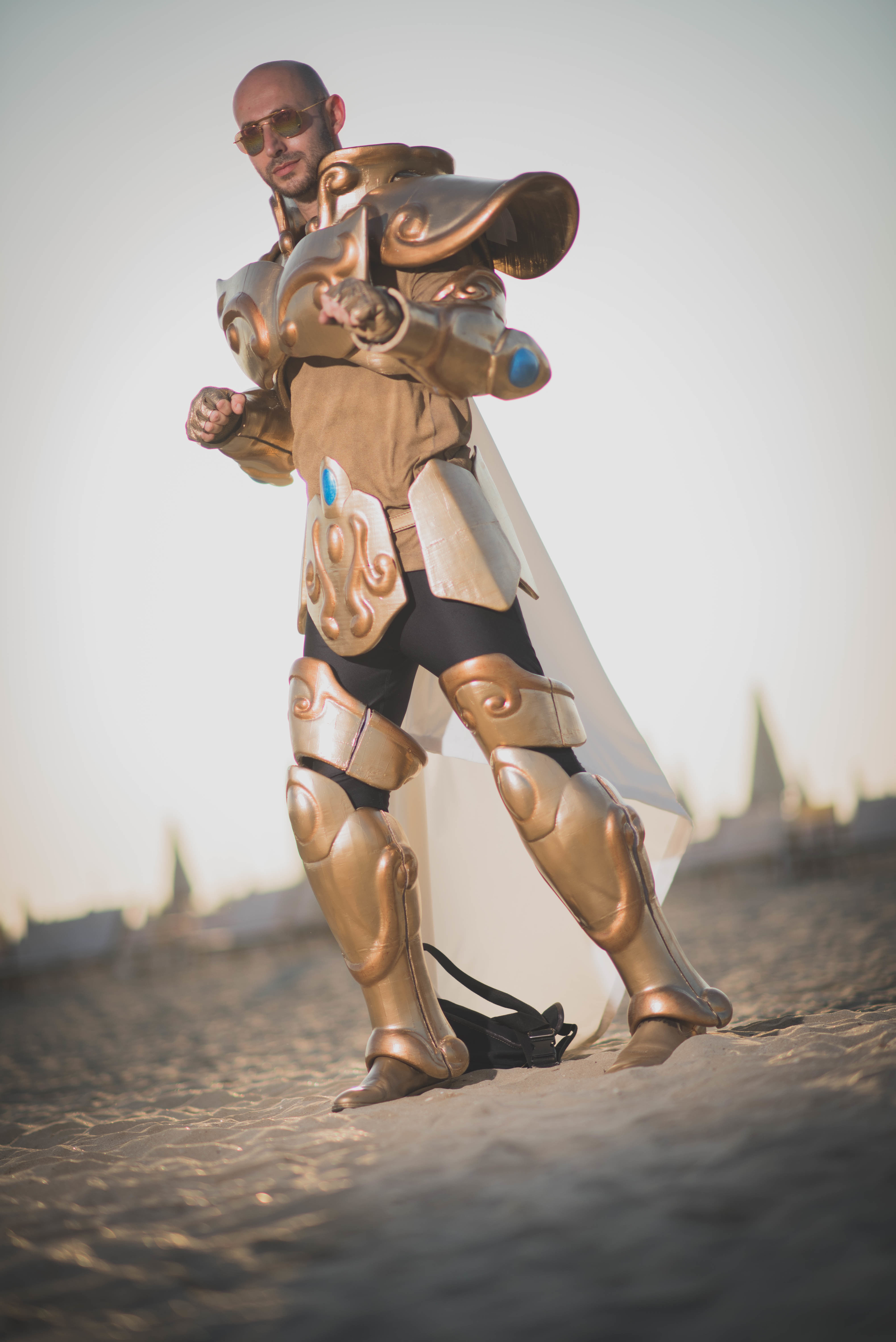 CUSTOM 3D PRINTED GOLD MITH CLOTH LEO COSPLAY 3D print model_8