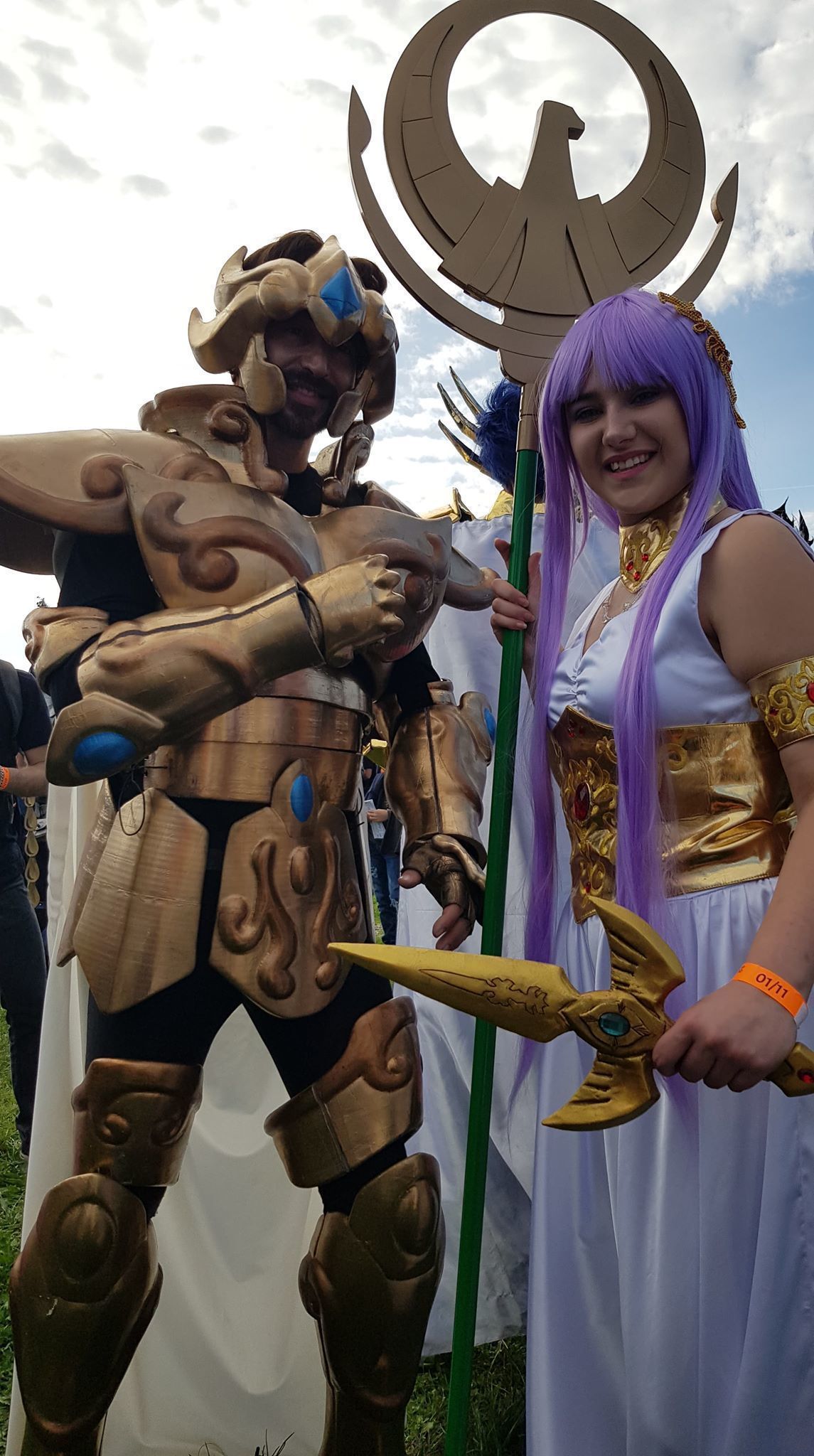 CUSTOM 3D PRINTED GOLD MITH CLOTH LEO COSPLAY 3D print model_2