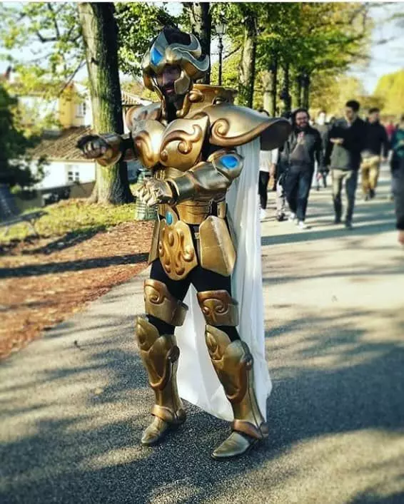 CUSTOM 3D PRINTED GOLD MITH CLOTH LEO COSPLAY 3D print model_0