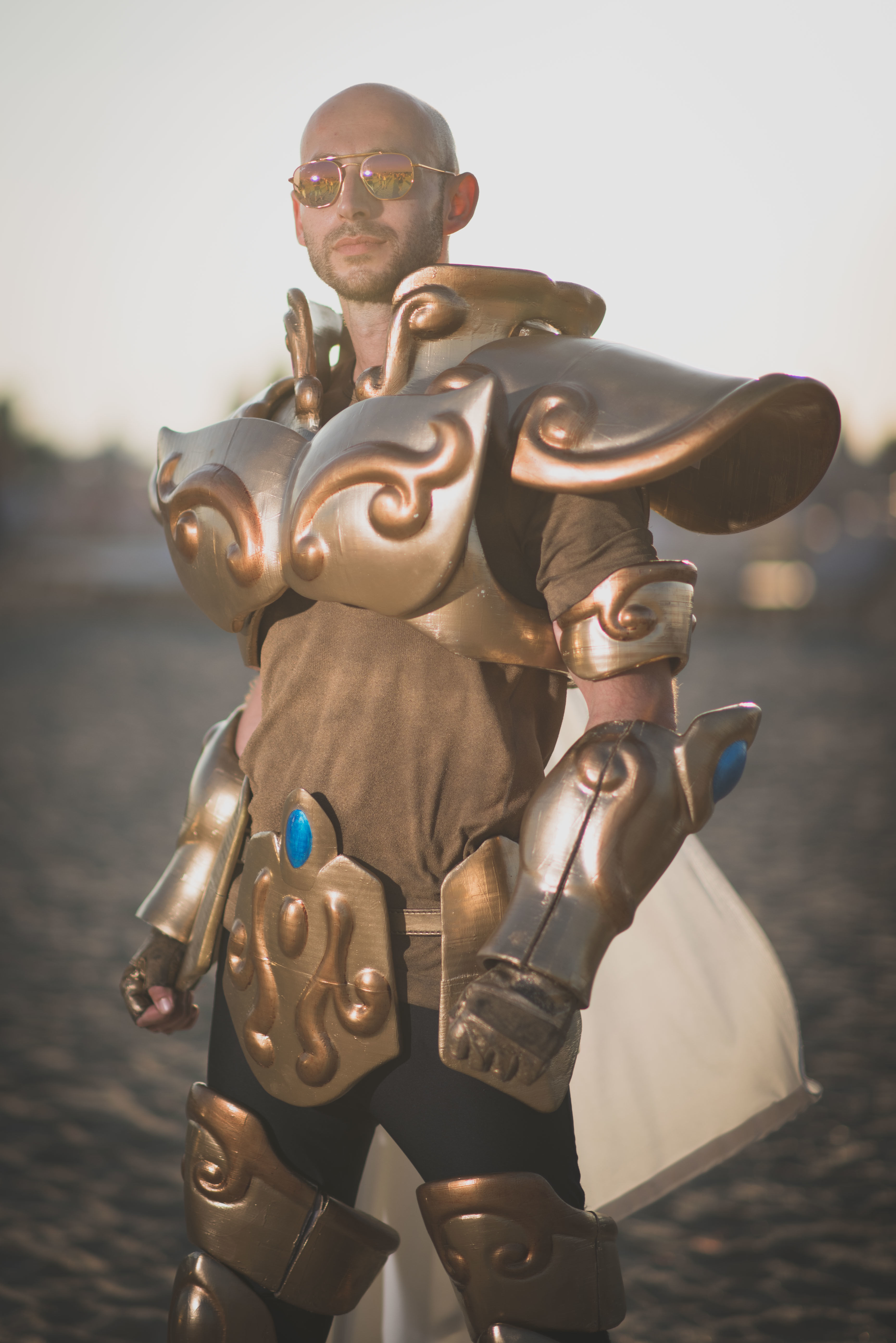 CUSTOM 3D PRINTED GOLD MITH CLOTH LEO COSPLAY 3D print model_9