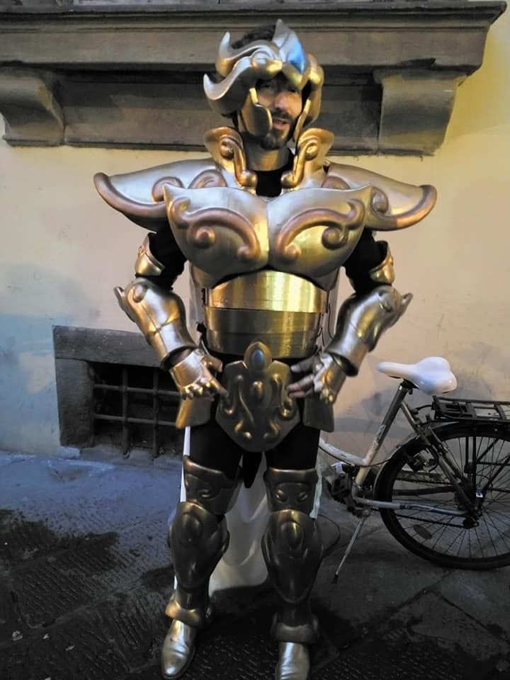CUSTOM 3D PRINTED GOLD MITH CLOTH LEO COSPLAY 3D print model_1