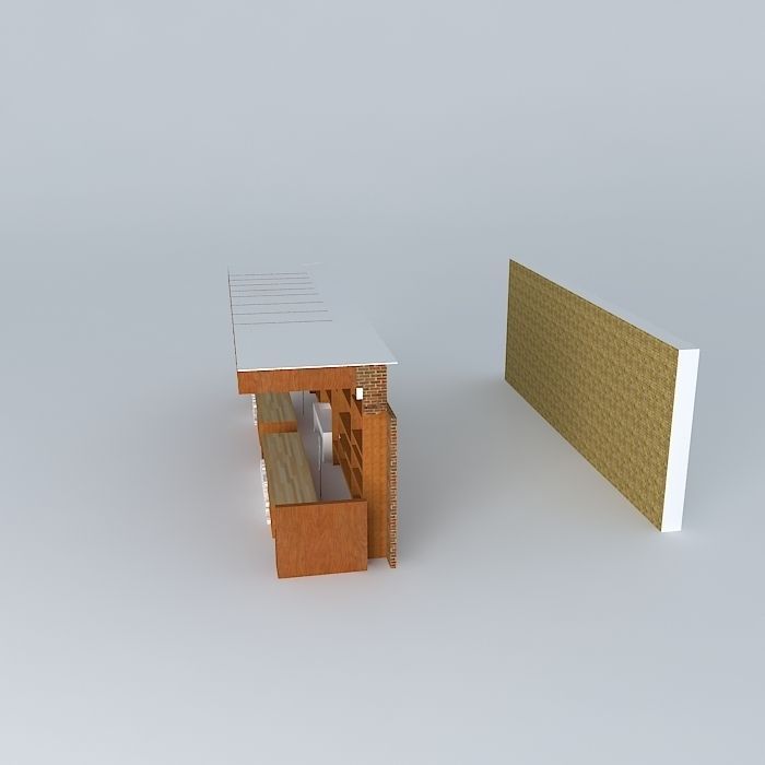 Shady Jacks Saloon New Bar Design Design Built by Scotts Cont... Free 3D model_2