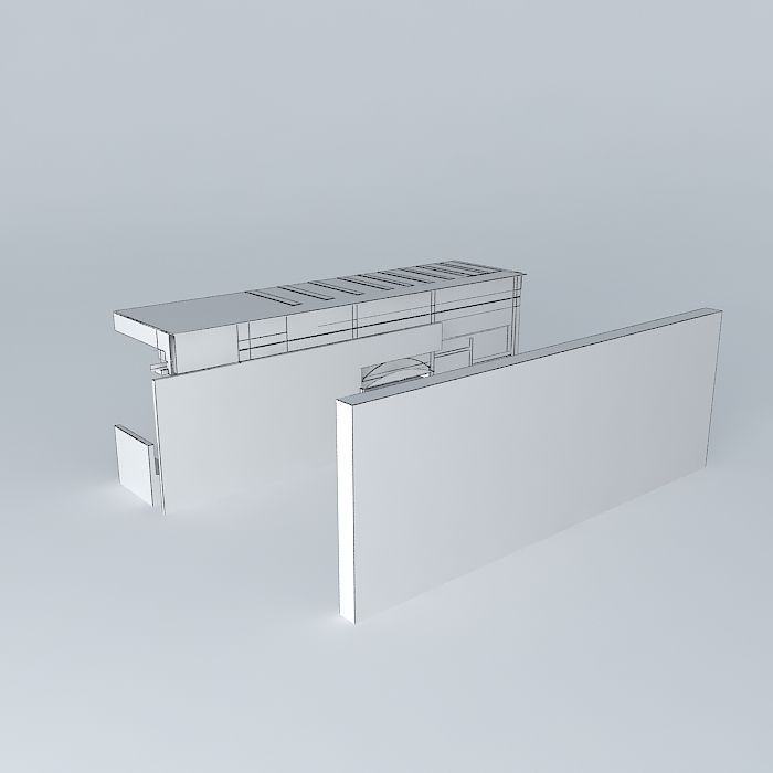 Shady Jacks Saloon New Bar Design Design Built by Scotts Cont... Free 3D model_4