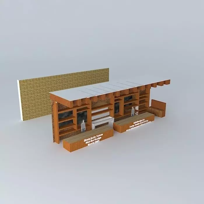 Shady Jacks Saloon New Bar Design Design Built by Scotts Cont... Free 3D model_0