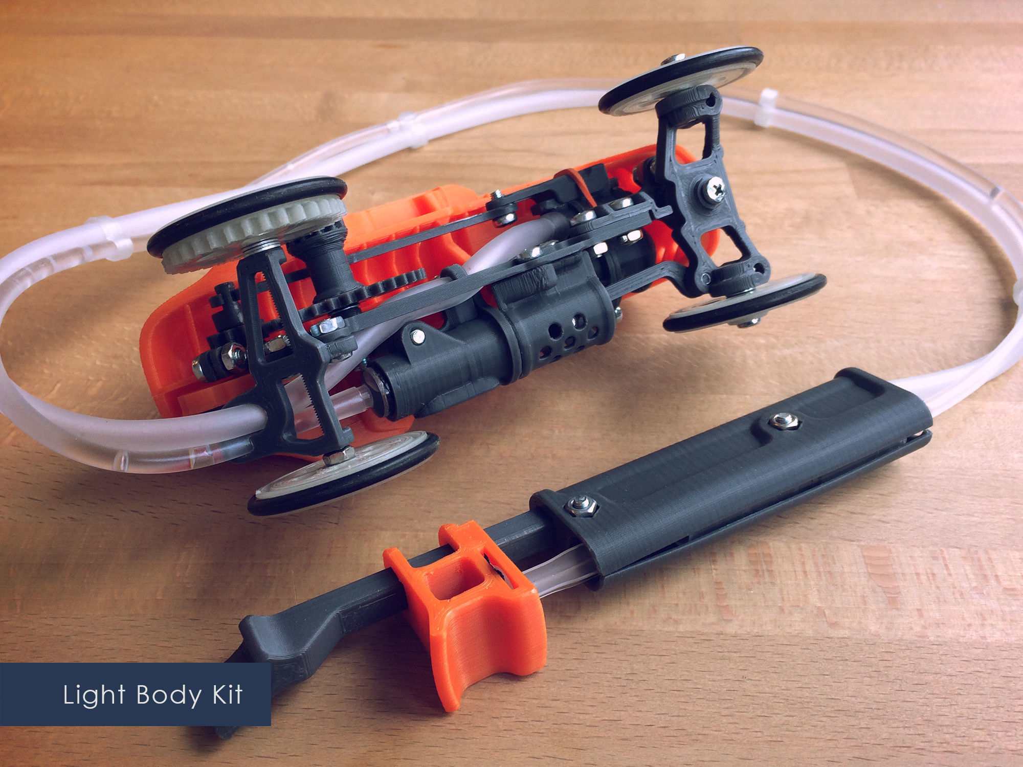 Pneumatic Toy Car With Body Kits 3D print model_8