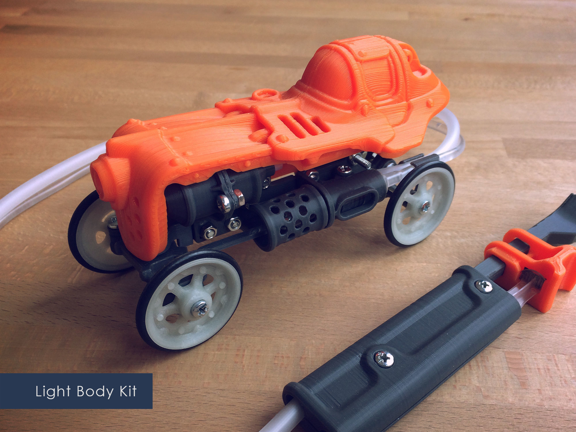 Pneumatic Toy Car With Body Kits 3D print model_6