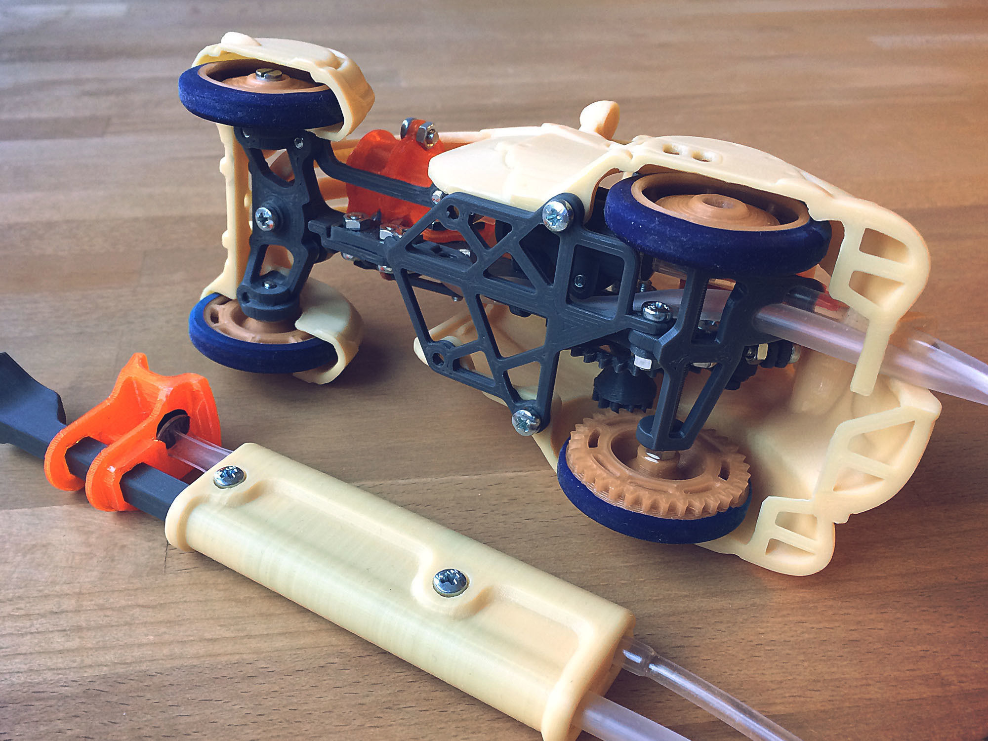 Pneumatic Toy Car With Body Kits 3D print model_5