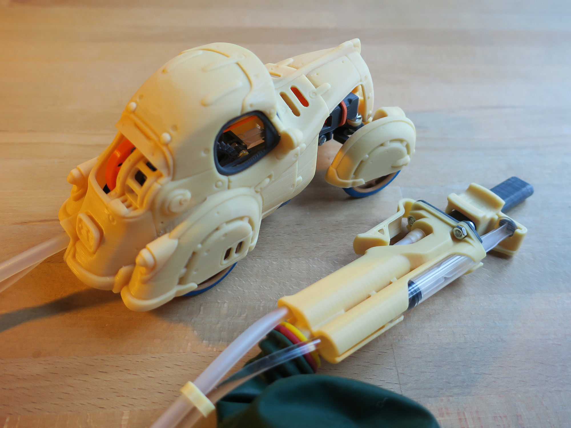 Pneumatic Toy Car With Body Kits 3D print model_9