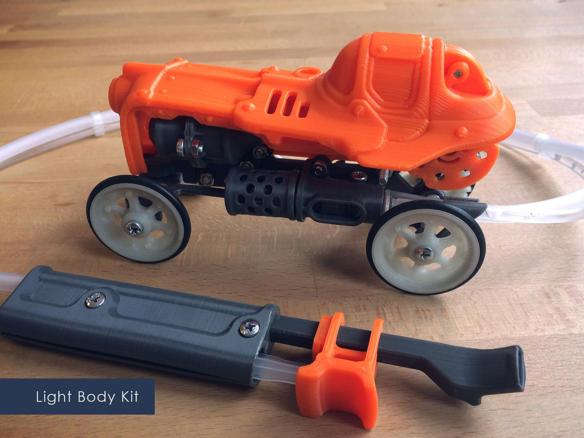 Pneumatic Toy Car With Body Kits 3D print model_7