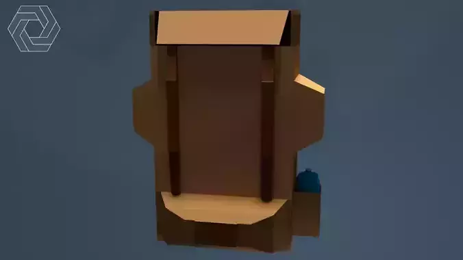 Low Poly Backpack by Emfis Graphics