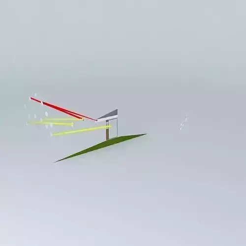 Passive Solar Roof Overhang Diagram Free 3D model