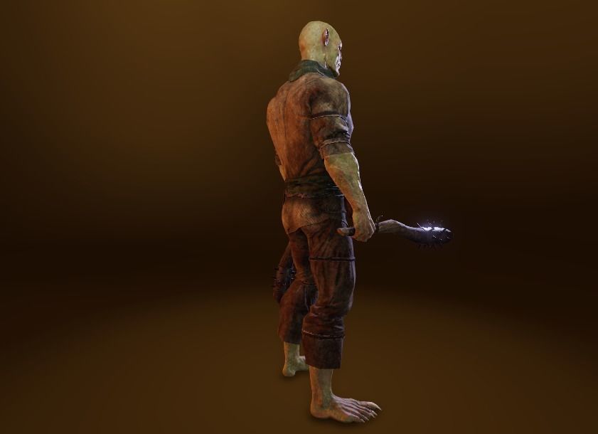 PBR Orc Game Characters Pack Low-poly 3D model_21