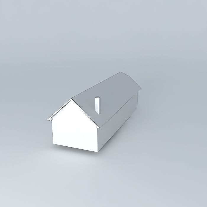 Dom house Free 3D model_4