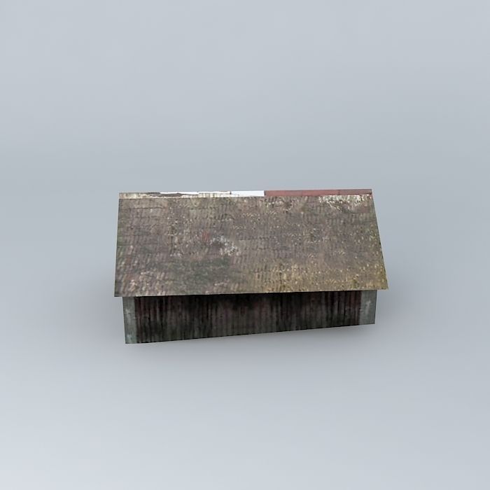 humno old barn Free 3D model_1
