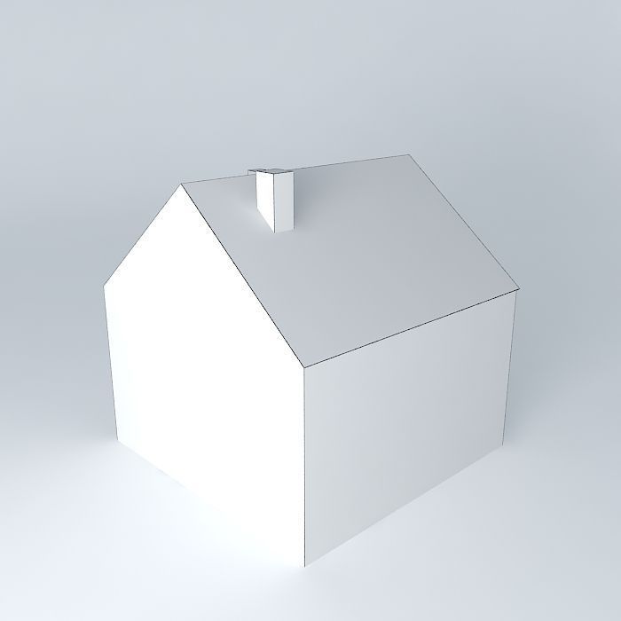 Dom house Free 3D model_4