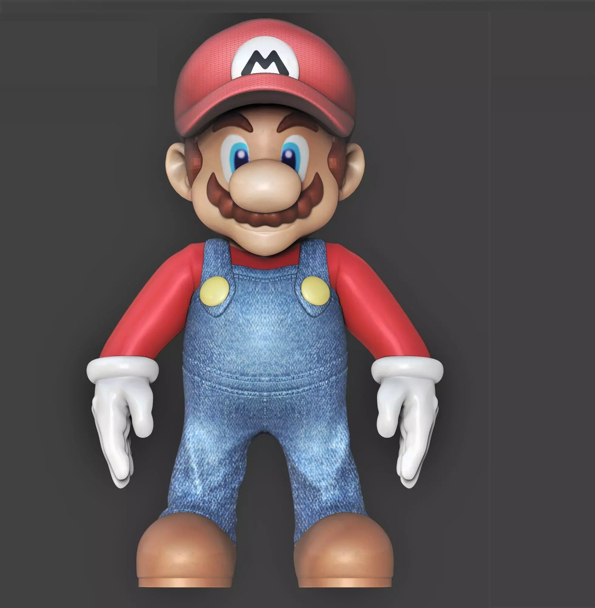 Mario Bros 3D print model