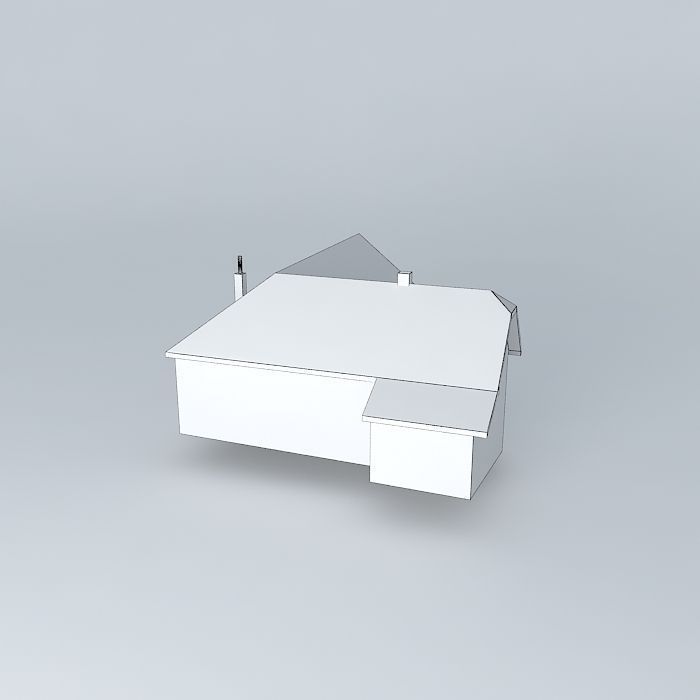 Dom house Free 3D model_3
