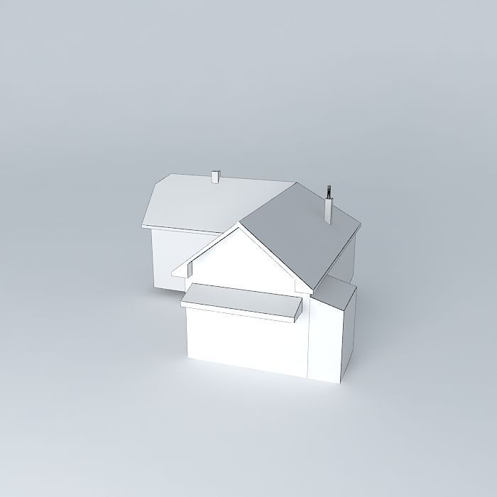 Dom house Free 3D model_4
