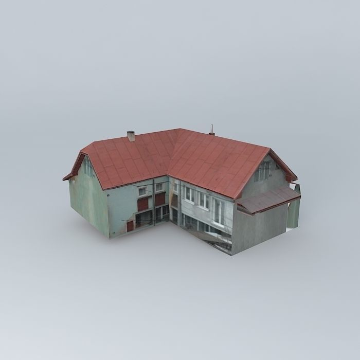 Dom house Free 3D model_2