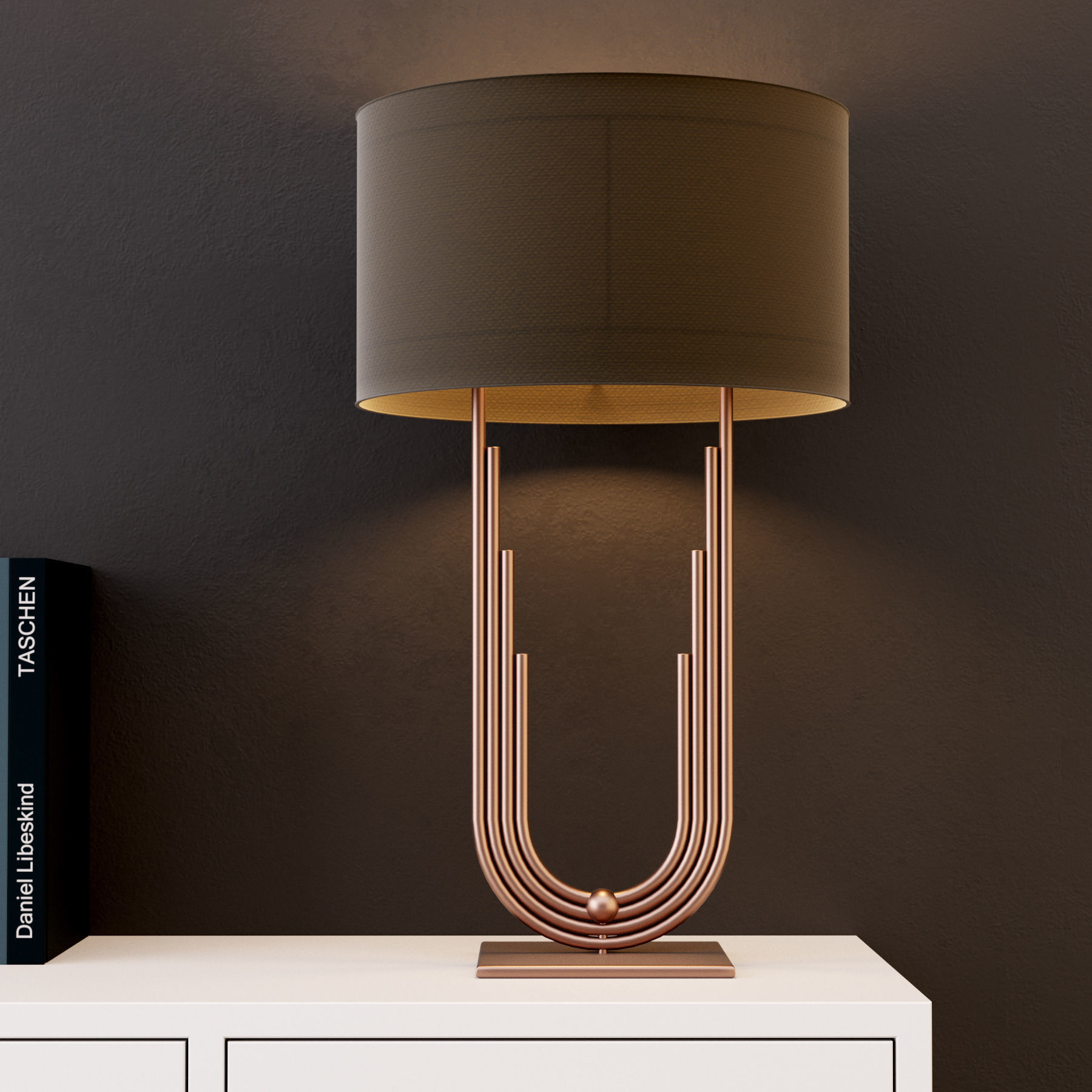 Console whith decor 7 3D model_6